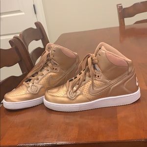 Rose Gold Air Force 1 High